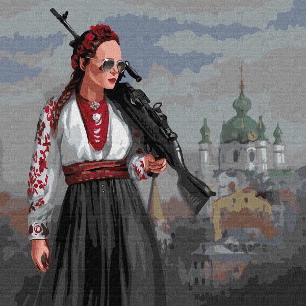 Картина по номерам Красавица терпеть не будет Константин Качановский