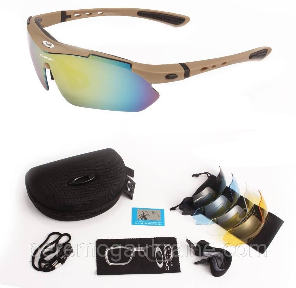 Очки Oakley 5 линз Койот (3576969)