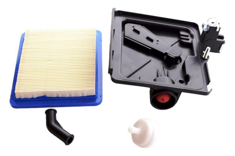 Кришка задня з підкачуванням/фільтр/коліно/фільтр паливний Briggs&Stratton 496116 (4785)