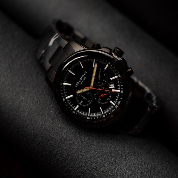 Мужские наручные часы Lee Cooper Shark Black (1846) - фото 2