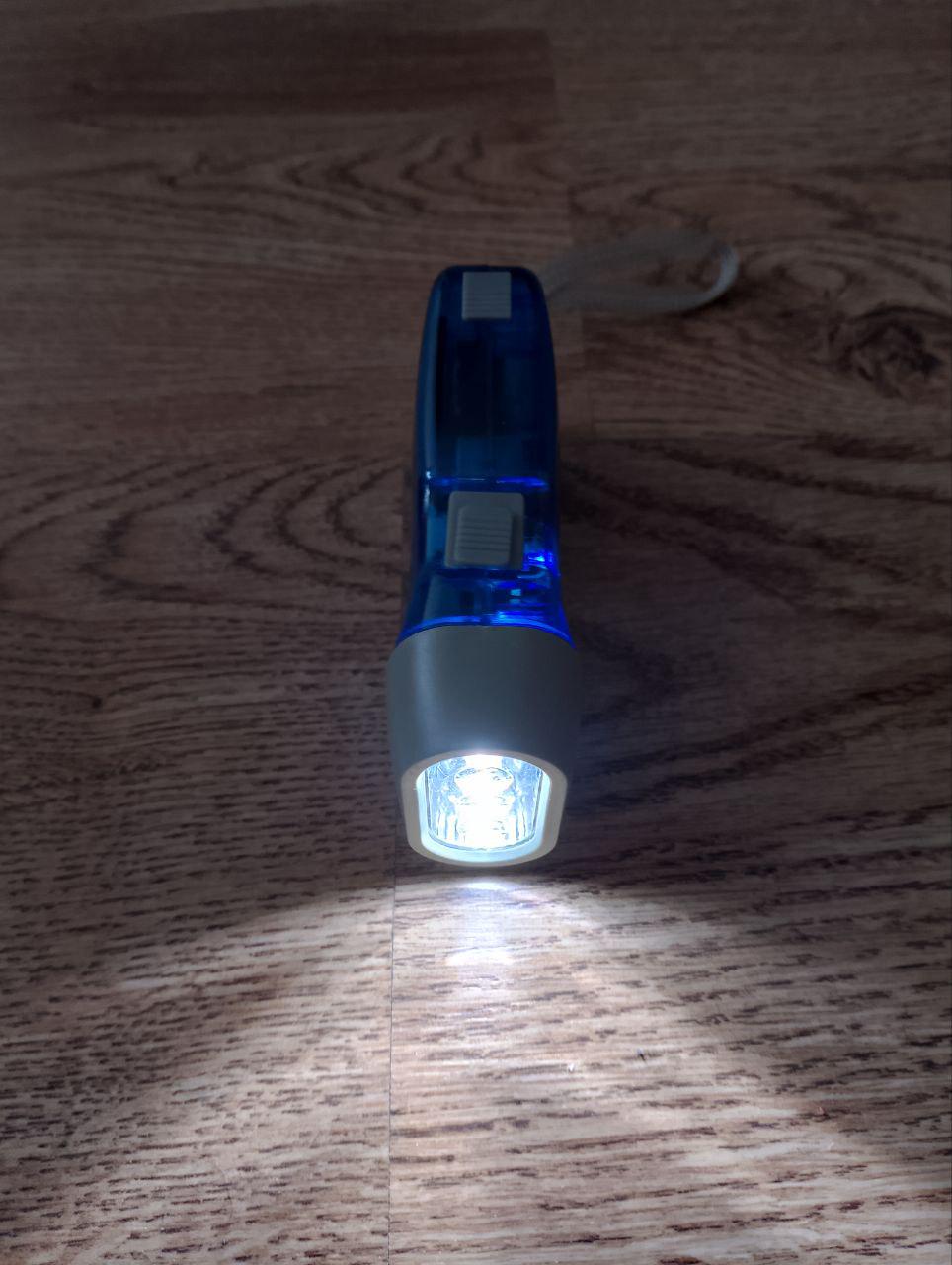 Ліхтарик світлодіодний Watton WT-092 зарядний Синій (6) - фото 2