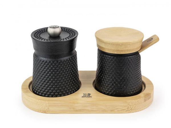 Набор из мельницы для перца и солонки Peugeot Bali с подставкой (39967) - фото 4