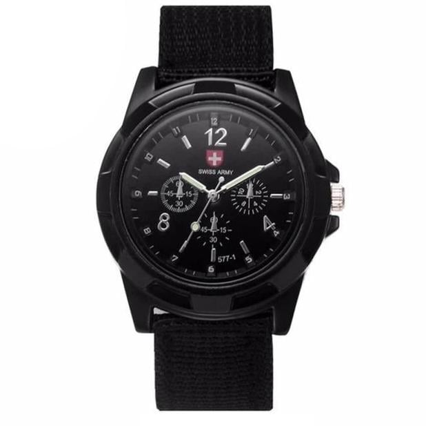 Часы наручные армейские Swiss Army Gemius Army 40 мм Black