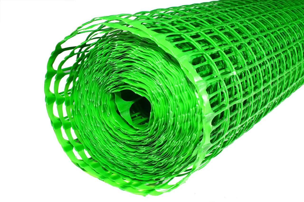 Сетка садовая пластиковая Конюшина усиленный край 45×45 мм/50 см×20 м Светло-зеленый (1452)