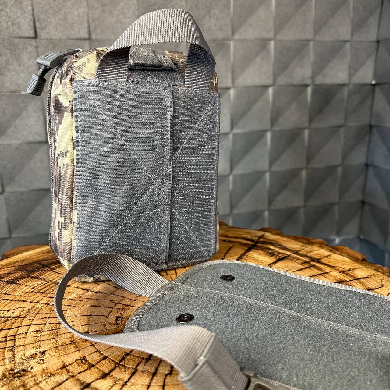 Подсумок для аптечки быстрого сброса стандарт НАТО Пиксель - фото 12 Подсумок для аптечки быстрого сброса стандарт НАТО Пиксель - фото 12