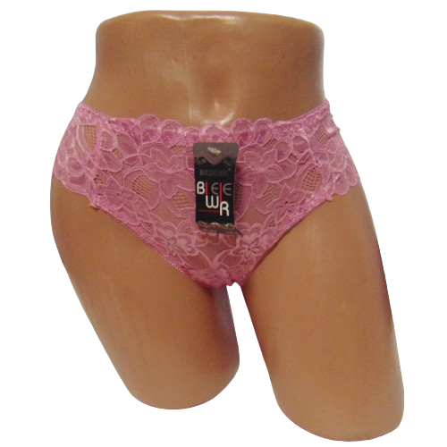 Трусы кружевные Biweier 364 XL Розовый