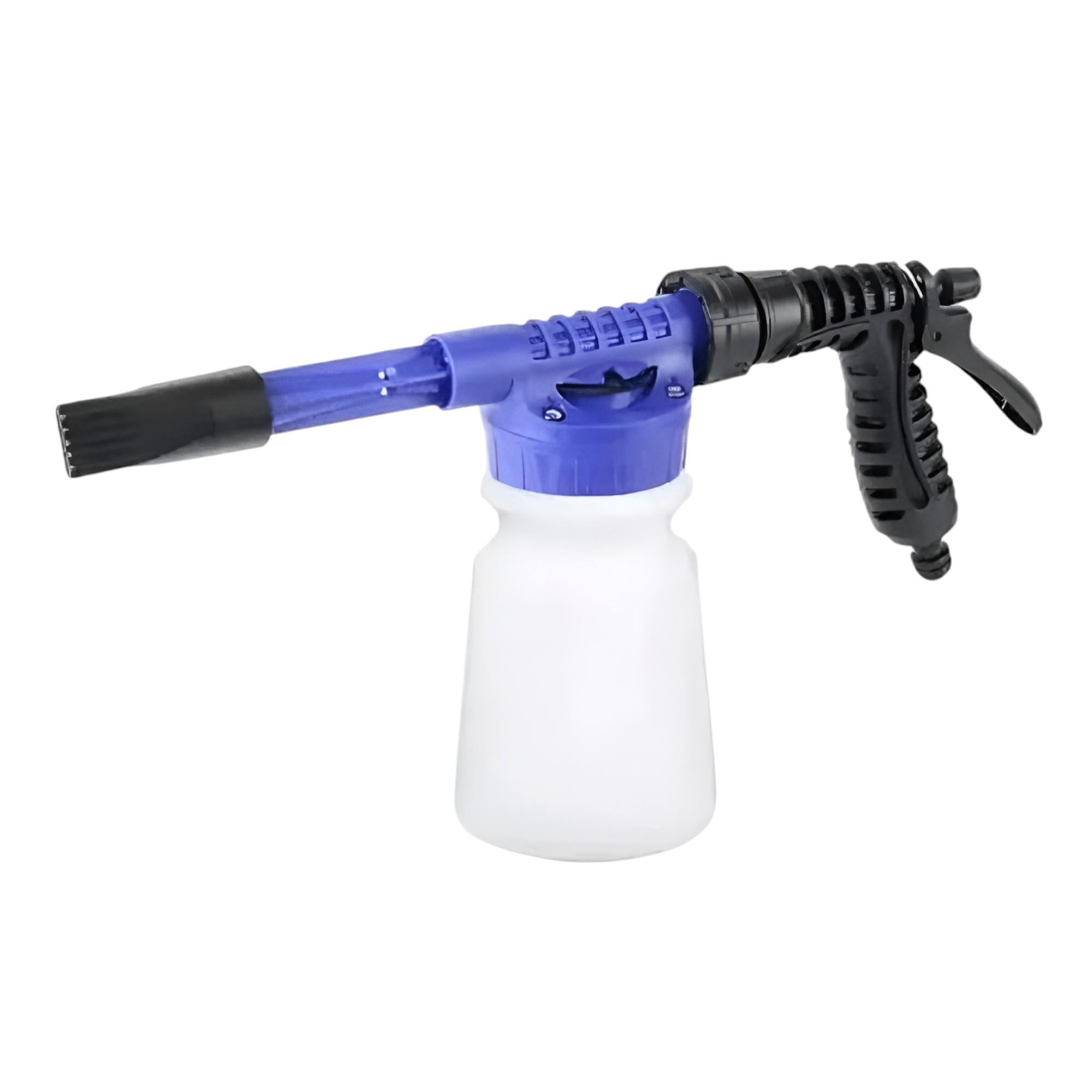 Пистолет-розпилювач для миття машини Stenson R97160 22х12х12 см Білий з синім (26077244)