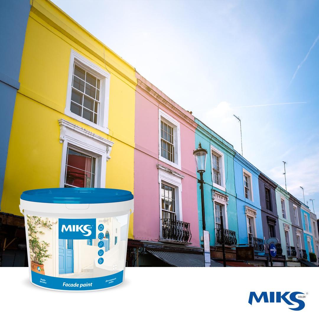 Краска фасадная MIKS Color 4,2 кг (2493674212) - фото 2