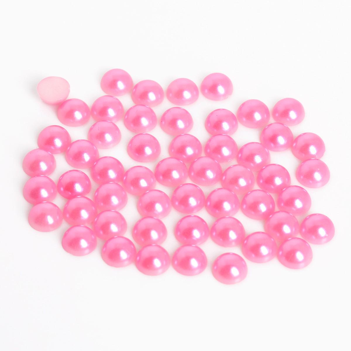 Полубусины акриловые 8 мм 200 шт. Ярко-розовый (ПБ0008к40) Полубусины акриловые 8 мм 200 шт. Ярко-розовый (ПБ0008к40)