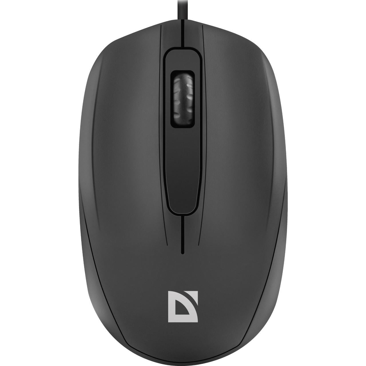 Компьютерная мышка Defender Alpha MB-507 3 кнопки 1000 dpi Черный (36260590)