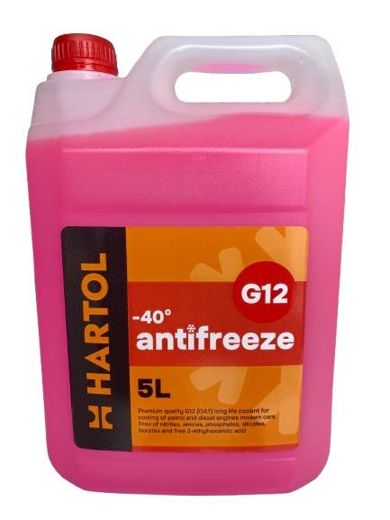 Антифриз HARTOL G12 -40°C 5 кг Красный (569)