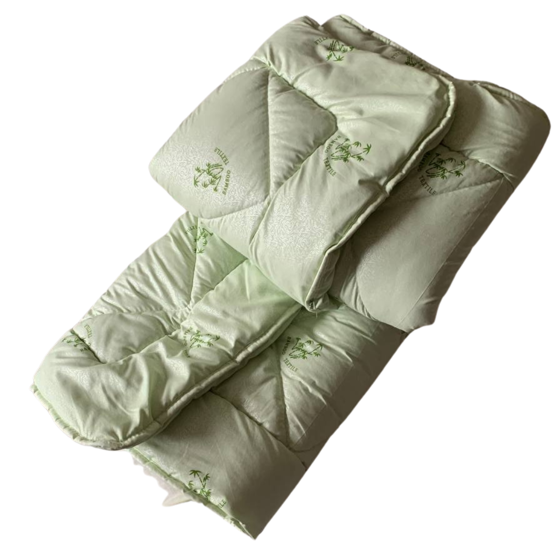 Одеяло летнее Бамбук двухспальное 180х210 см - фото 8