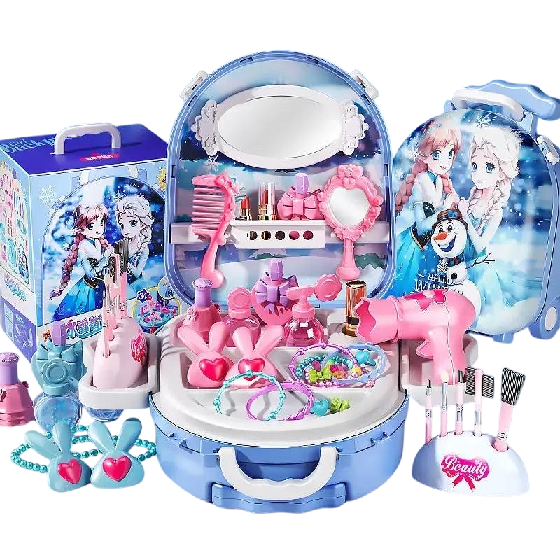 Детский косметический набор в чемоданчике игровой макияж и аксессуары (2764507287)