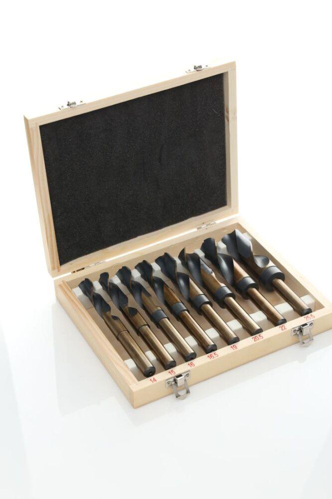 Свердла по металу та дереву Tagred TA1085 HSS 14-25,5 мм 8 шт. (2389248870) - фото 7