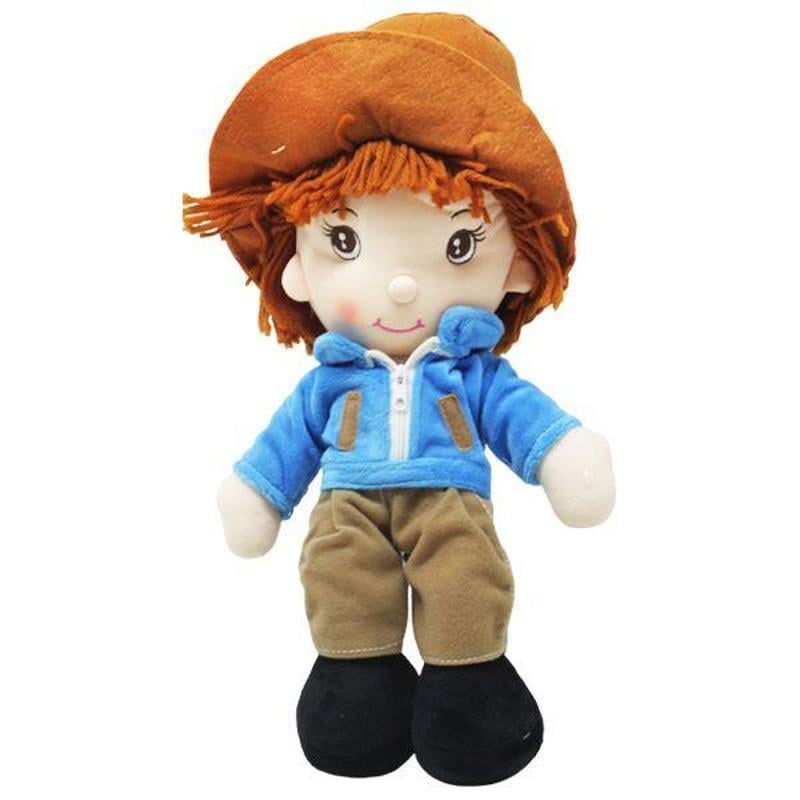 Кукла для ребенка Мальчик мягкая 35 см (2133617911)