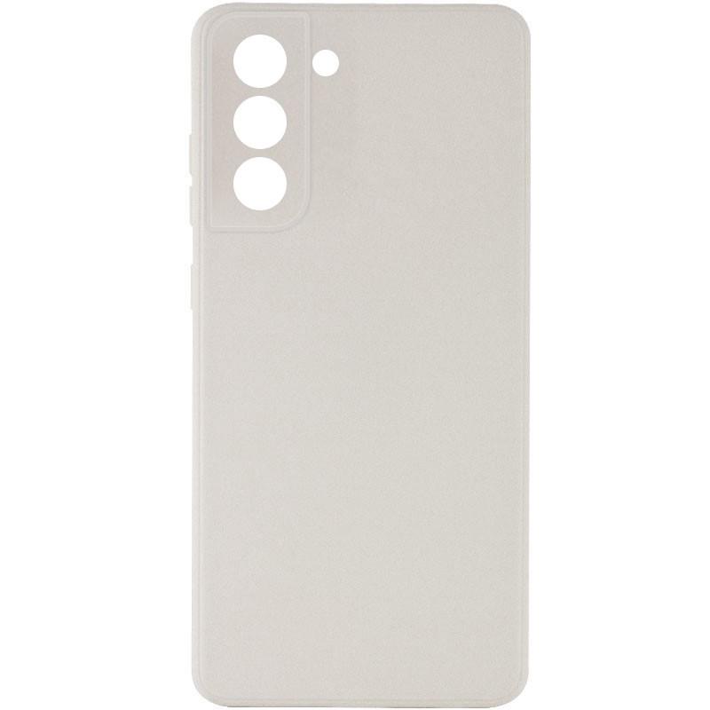 Противоударный силиконовый чехол Epik для Samsung Galaxy S21 FE Candy Full Camera Серый/Smoky Graу