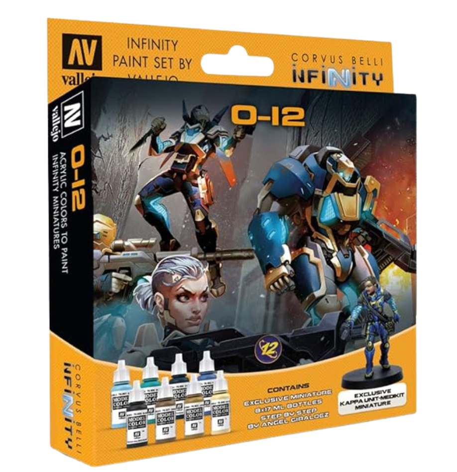 Набір фарб до гри INFINITY O-12/Exclusive Miniature (70239)