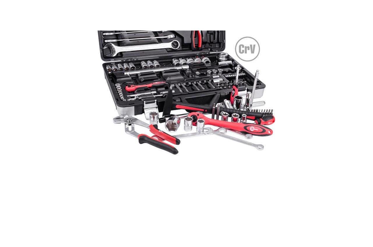 Набір інструменту Intertool ET-7119 1/4" х 1/2" 119 од. (18321060)