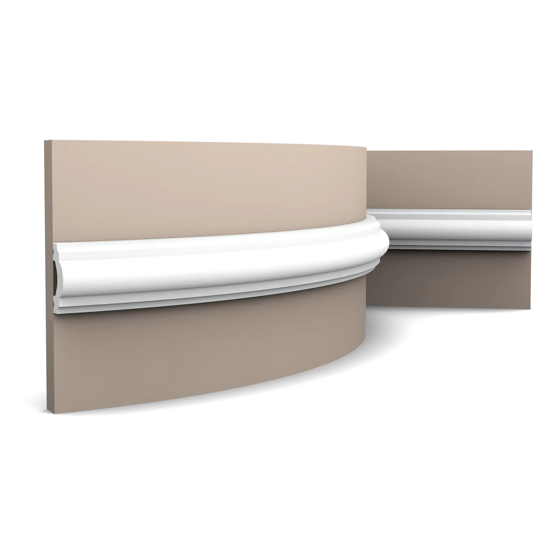 Молдинг гибкий дюрополимер Orac Dеcor 2000х40x19 мм (PX120F)