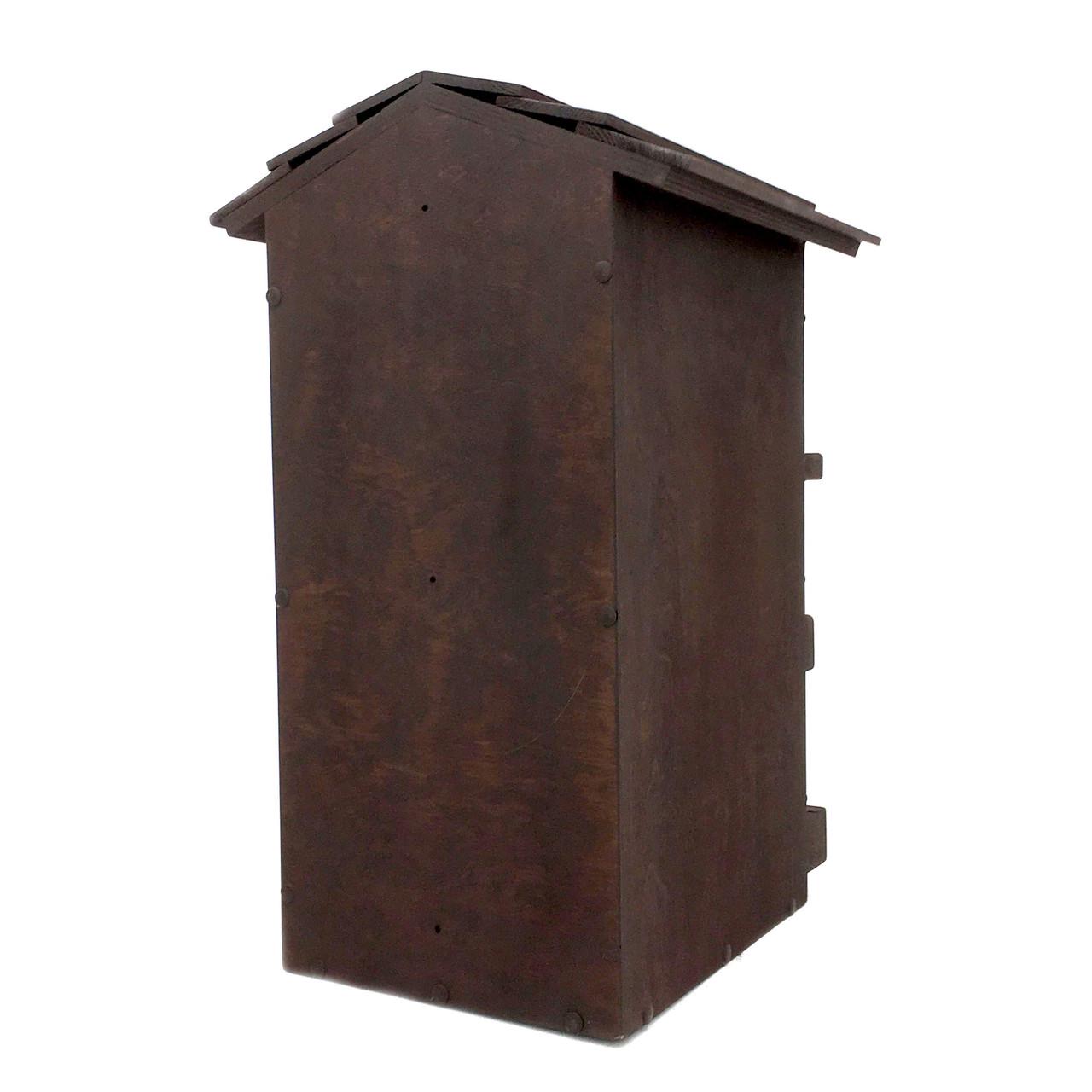 Будиночок для сови з дерева Розарка Капучіно (ДСО-000509) - фото 4