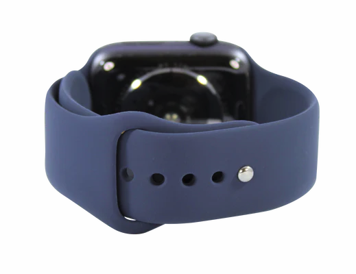 Ремешок Armor Standart силиконовый для Apple Watch 1-6 42-44 мм L/M/S Dark Blue - фото 3