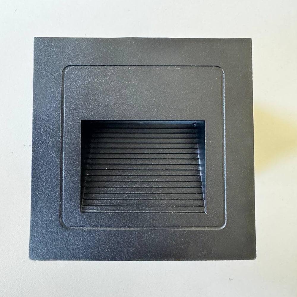 Светильник архитектурный Ardero светодиодный накладной 3 Вт 3000K 8,5х8,5 см Черный (DH1010ARD BK) - фото 2 Светильник архитектурный Ardero светодиодный накладной 3 Вт 3000K 8,5х8,5 см Черный (DH1010ARD BK) - фото 2