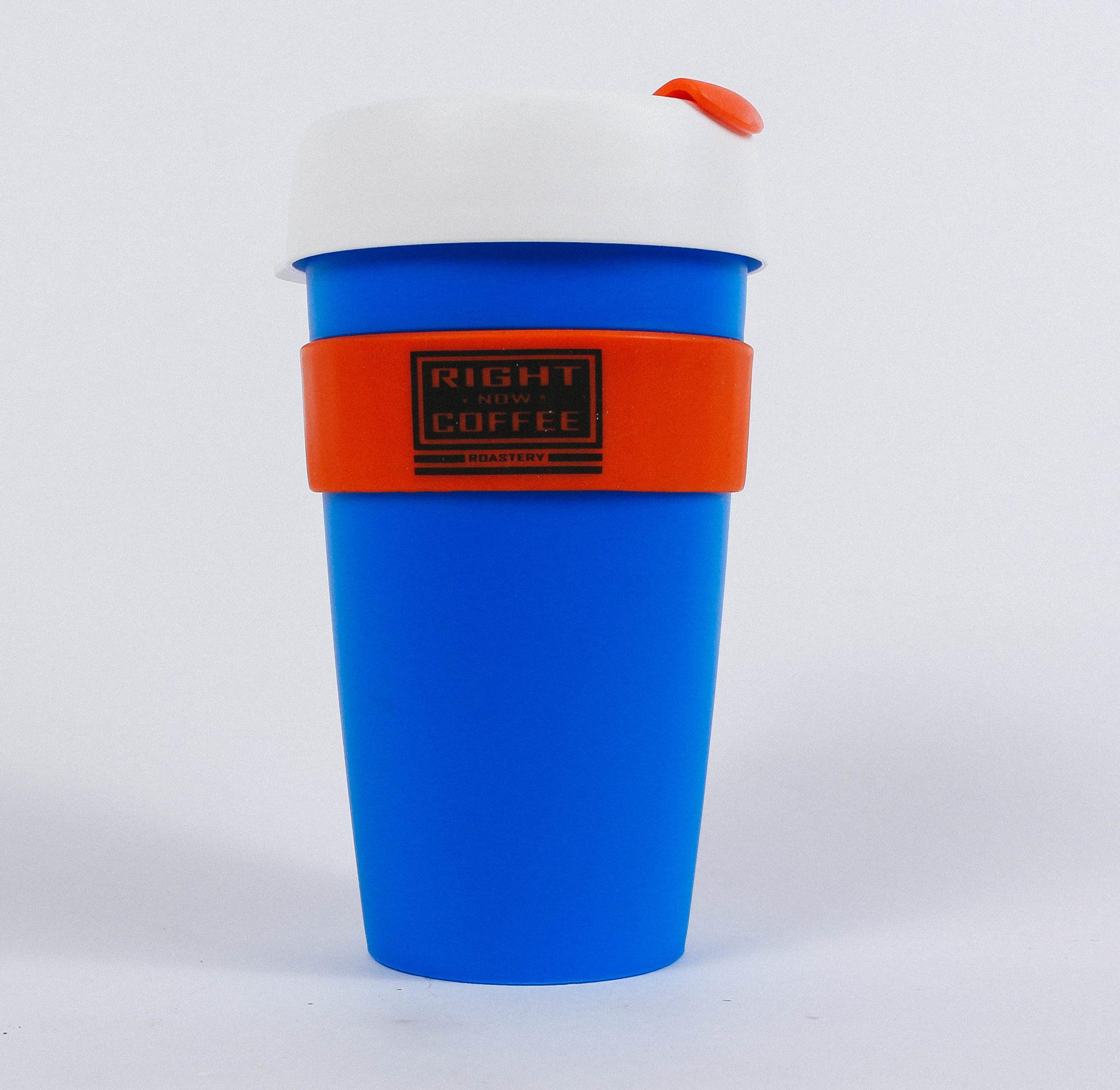 Чашка KeepCup RN Coffee Blue 454 мл Синий/белый - фото 1