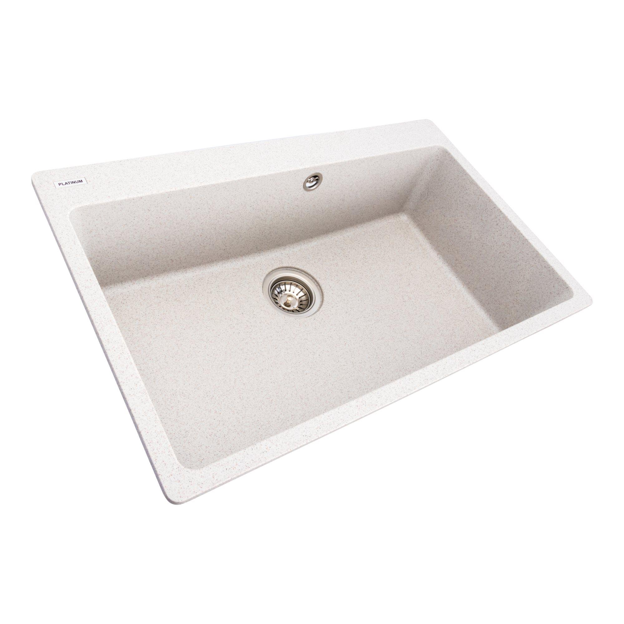 Мойка для кухни гранитная Platinum 7850 Bogema матовая Топаз - фото 2 Мойка для кухни гранитная Platinum 7850 Bogema матовая Топаз - фото 2