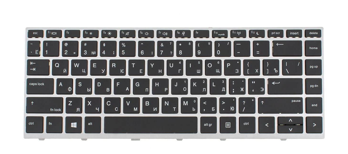 ᐉ Клавіатура для ноутбука HP ProBook 640 G4 (819877-251) • Краща ціна в ...