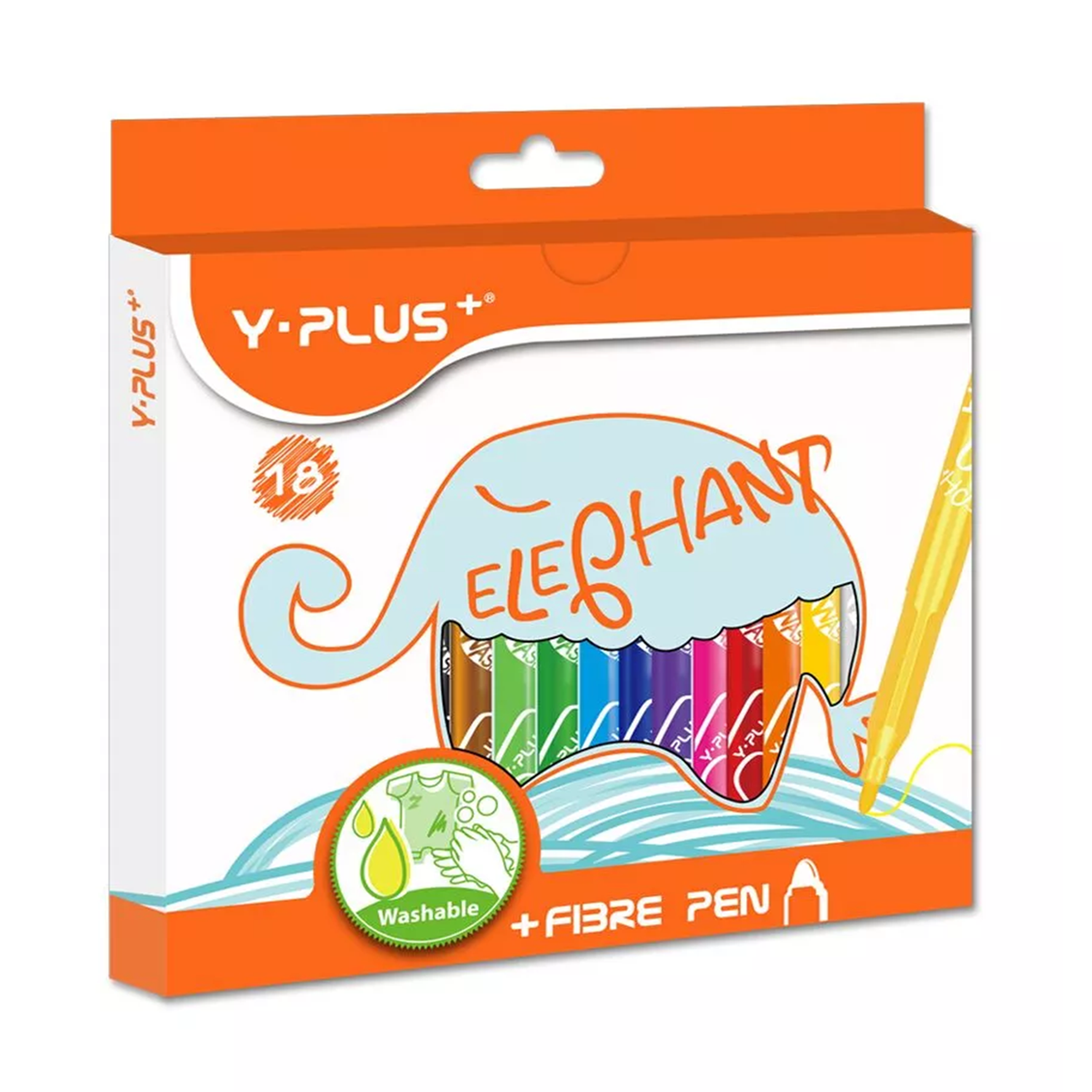 Фломастер ELEPHANT 18 кольорів