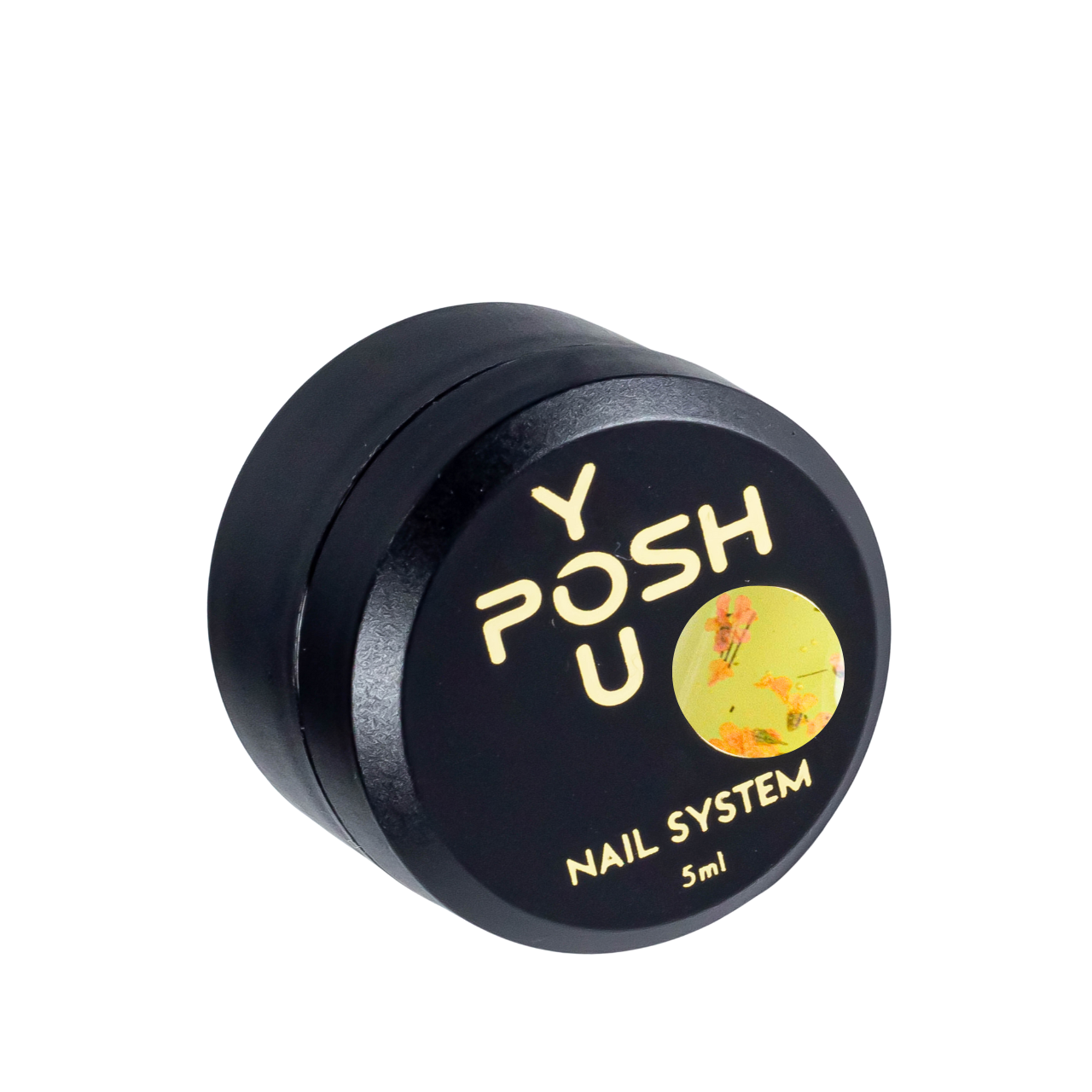 Гель-лак для ногтей с сухоцветами YouPOSH Cotton Weed №4 5 мл Желтый
