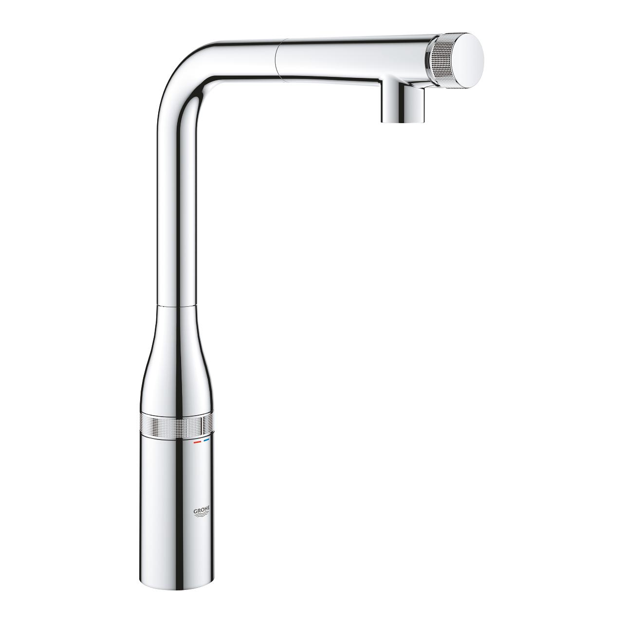 Смеситель для кухни Grohe Accent SmartControl 30444000 с видвижной лейкой Хром (150302)