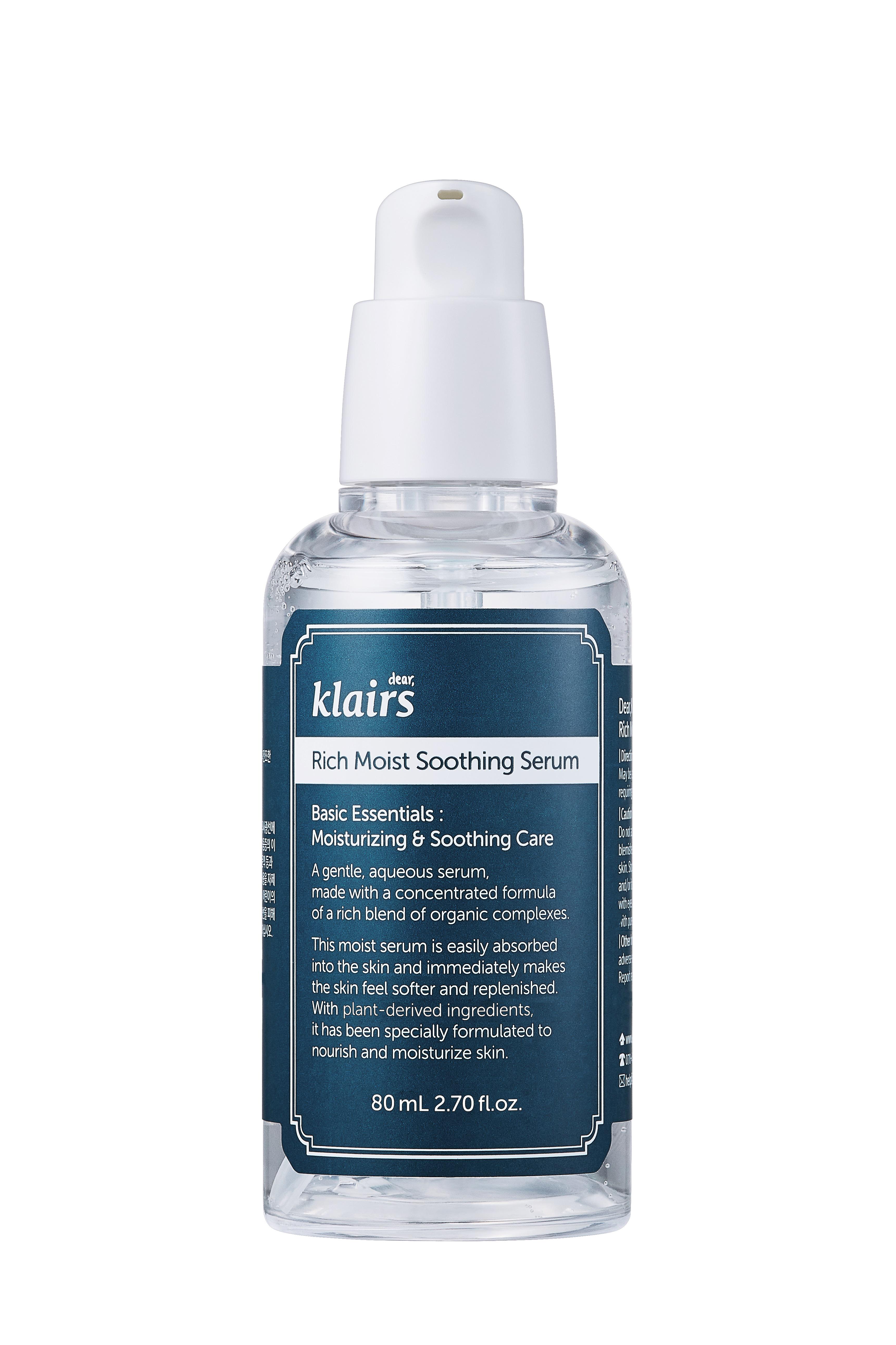 Сыворотка успокаивающая увлажняющая Dear Klairs Rich Moist Soothing Serum 80 мл