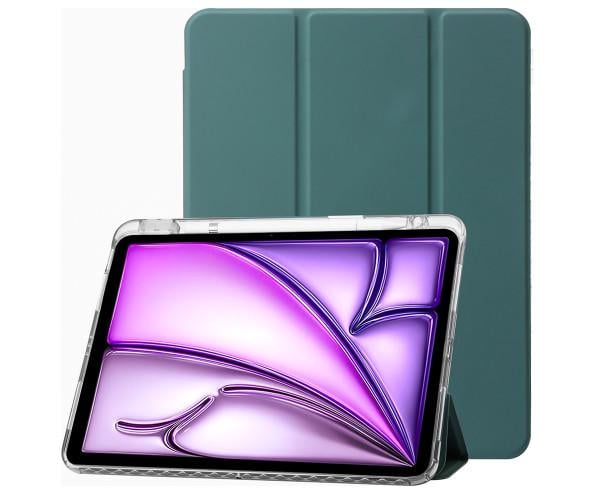 Чохол-книжка Glass Magnet Flip Cover для iPad Pro 11 2024 Зелений