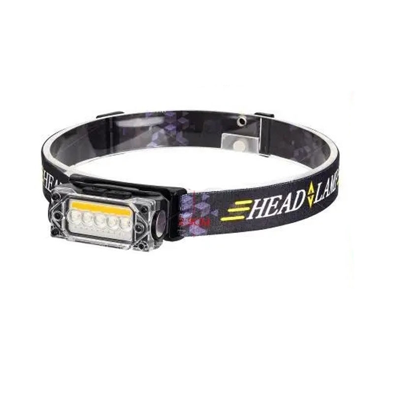 Фонарь налобный YY-19C-5SMD/COB (tf5376)