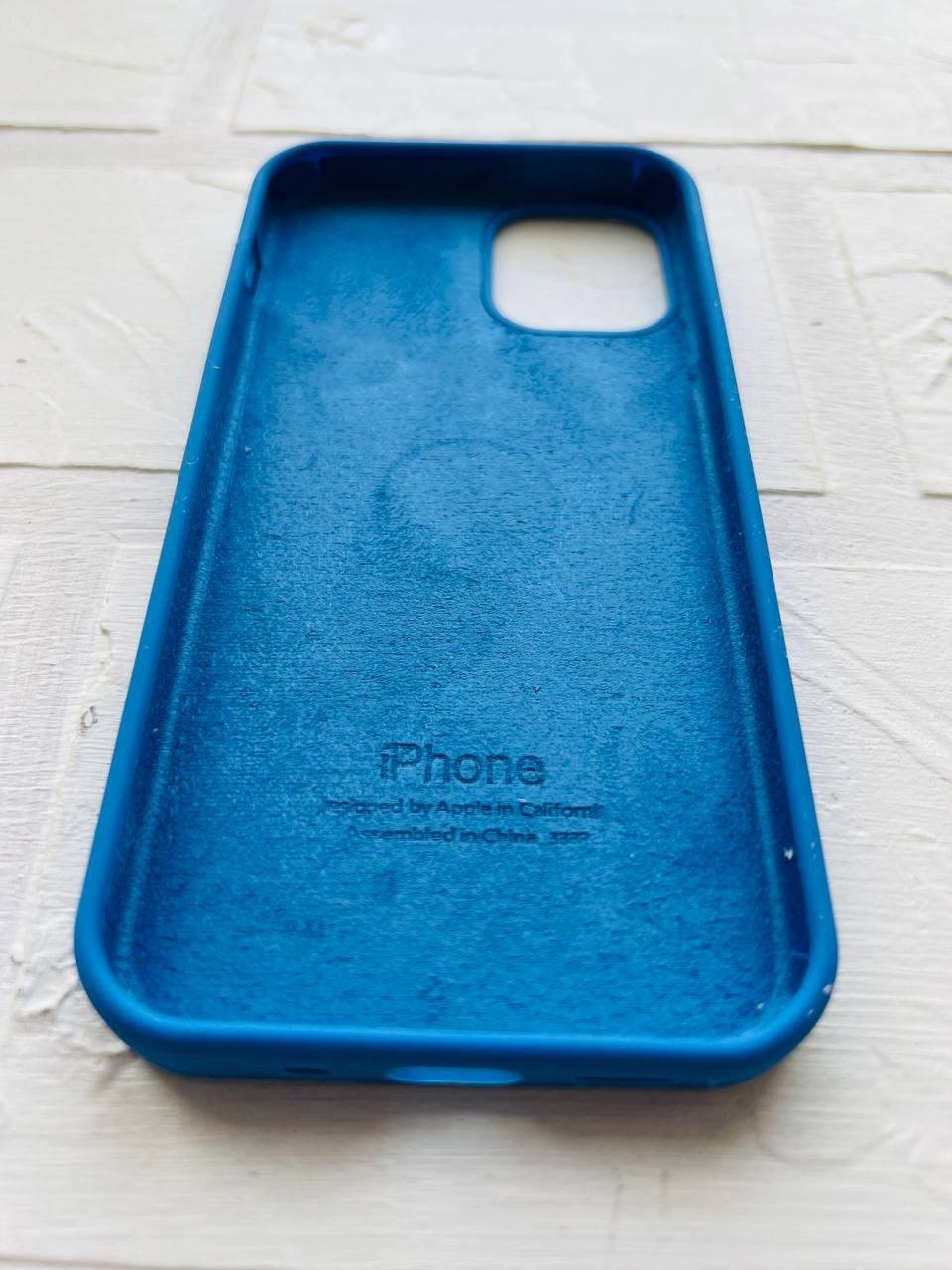 Чехол Silicone Case для Apple iPhone 12, 12 Pro Cobalt - фото 2