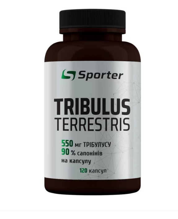 Стимулятор тестостерону Sporter Tribulus Terrestris 120 капс. (2882212460)