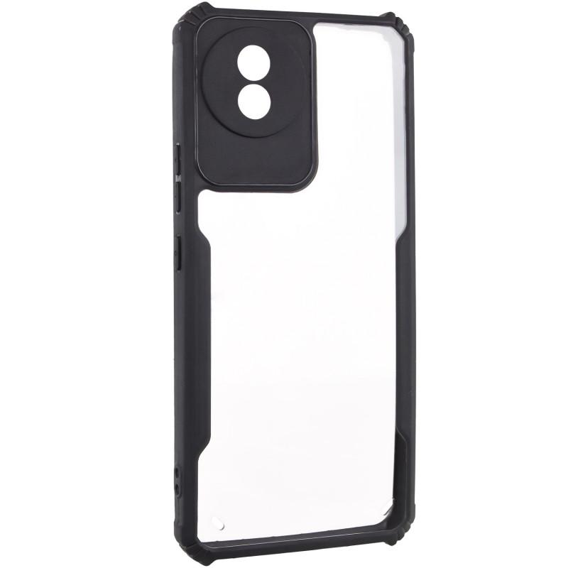 Противоударный чехол TPU+PC Ease Black Shield для Vivo Y02 Black