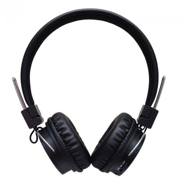 Навушники бездротові NIA Wireless SOUND X1 Чорний (МХ-НФ-00007703)