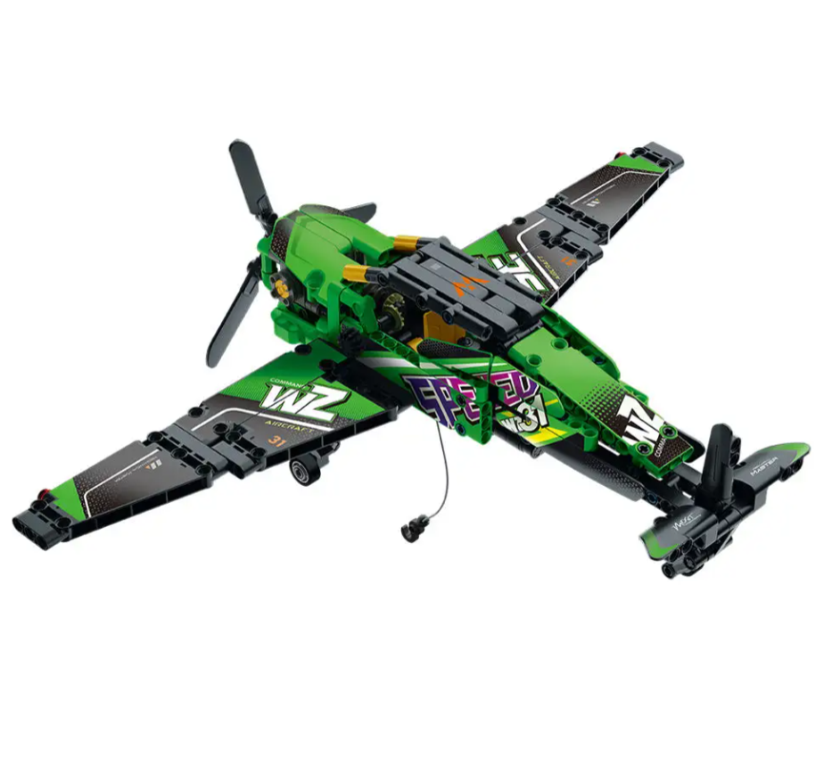 Конструктор Військовий літак гідроплан 375 деталей Зелений (ВЛЗ12) - фото 2 Конструктор Військовий літак гідроплан 375 деталей Зелений (ВЛЗ12) - фото 2