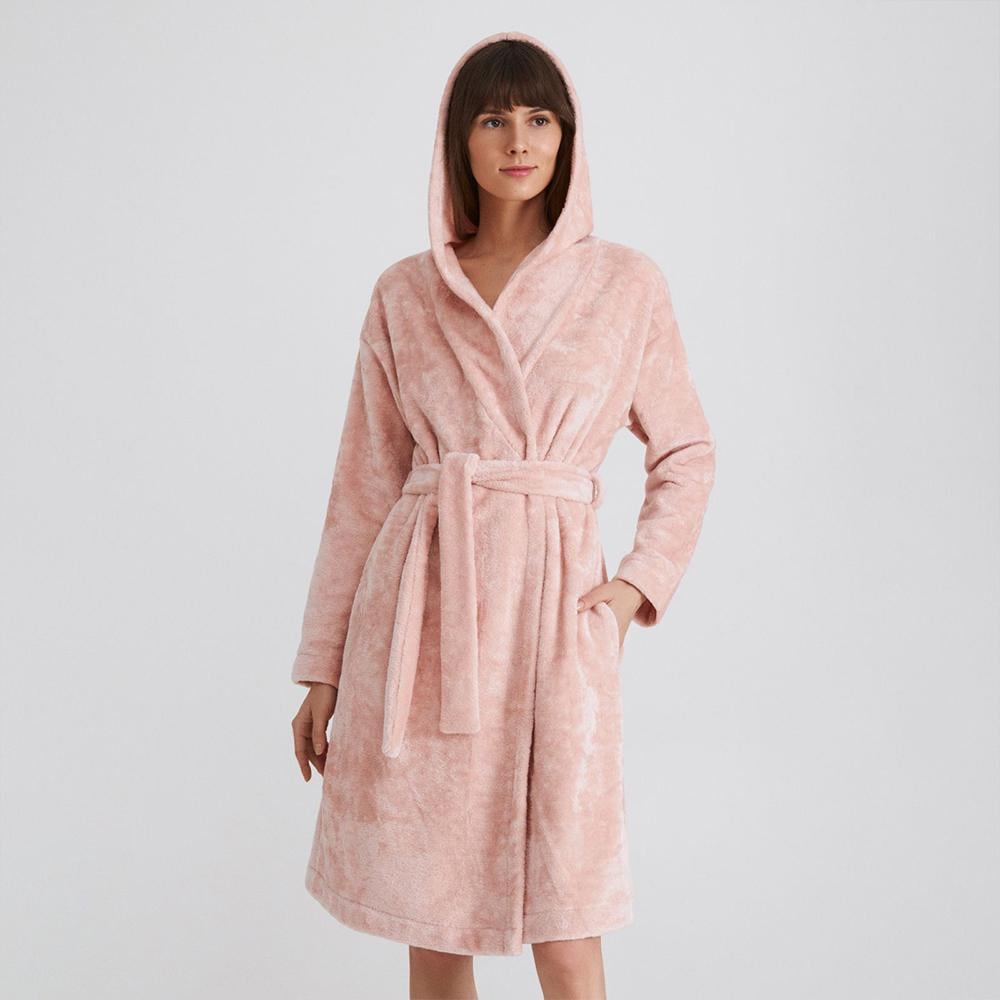 Халат домашний женский Ellen L Персиковый (LGW 206/01/01)