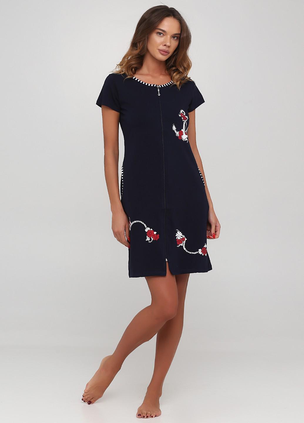 Халат женский Romeo Life ХL Синий (7312)