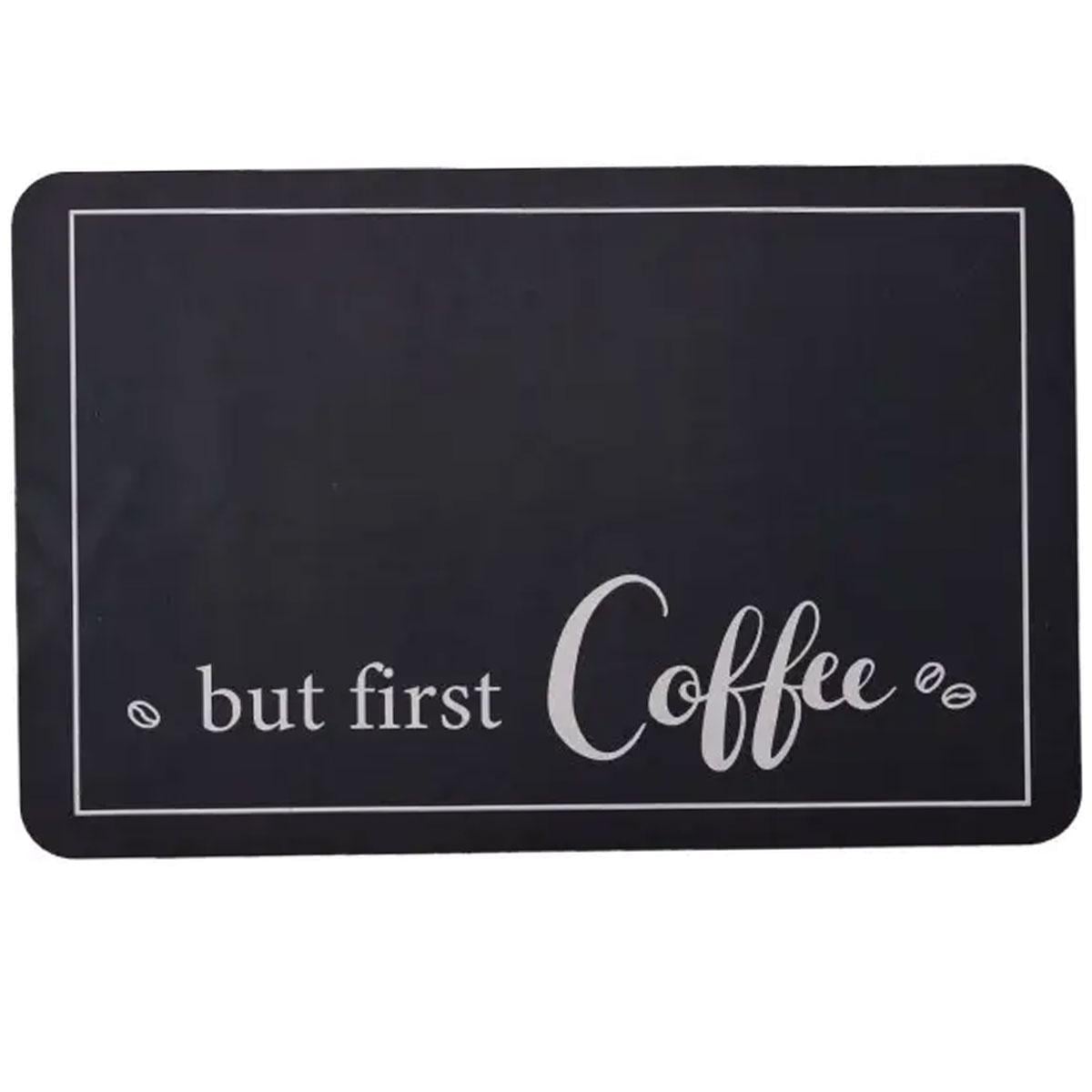 Коврик диатомитовый But first Coffee 58х38 см (HP-42-43)