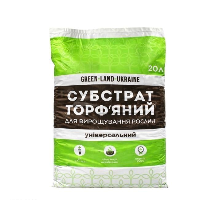Субстрат торфяной универсальный GREEN-LAND 20 л (3966)