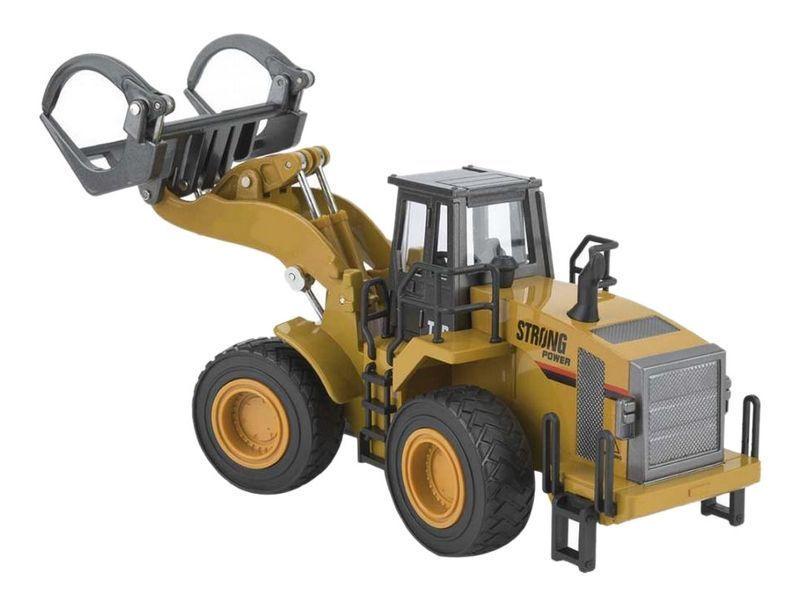 Машинка-экскаватор Hui Na Toys металлический экскаватор для древесины (1914) - фото 4 Машинка-экскаватор Hui Na Toys металлический экскаватор для древесины (1914) - фото 4