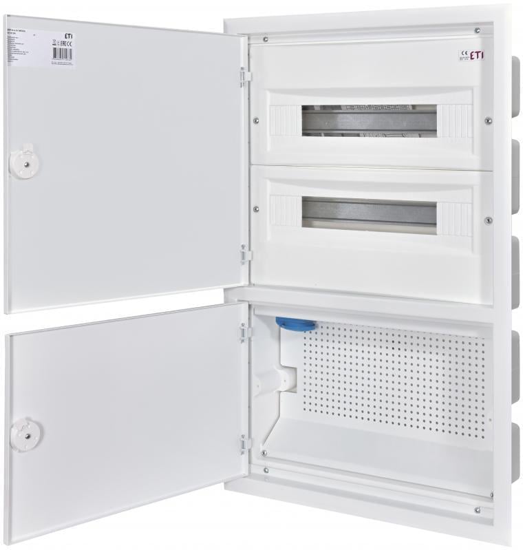 Щит розподільний ETI ERP18-4-2V MEDIA 36 модулів пластик 715х451х120 мм Білий (1101290)