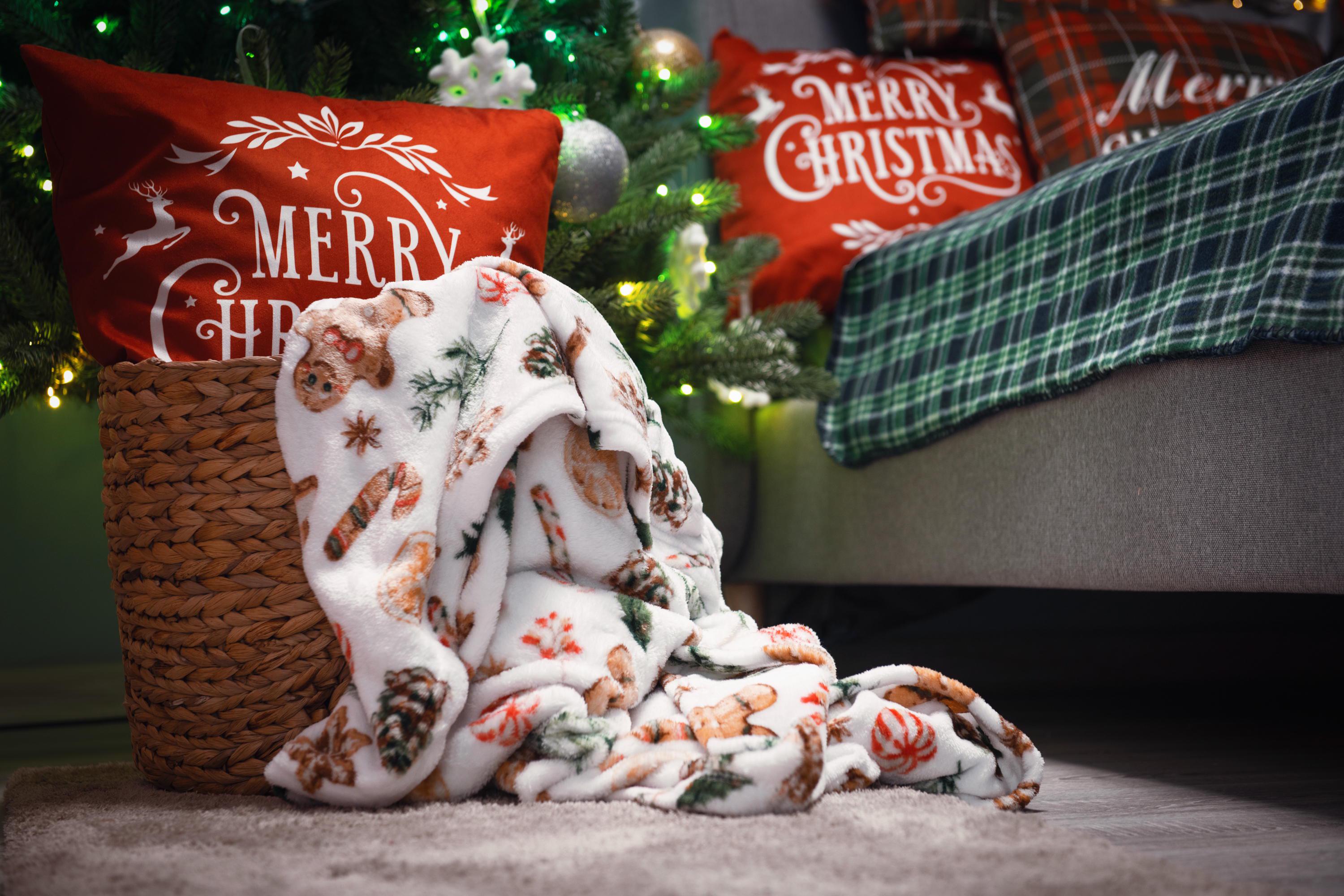 Плед Ardesto Flannel Імбирні пряники 160х200 см (ART0118PB) - фото 5