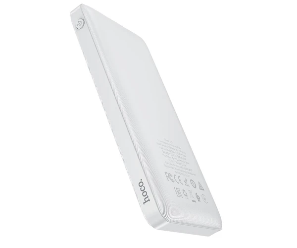 Батарея портативная Hoco J72 Easy travel 10000mAh White - фото 2 Батарея портативная Hoco J72 Easy travel 10000mAh White - фото 2