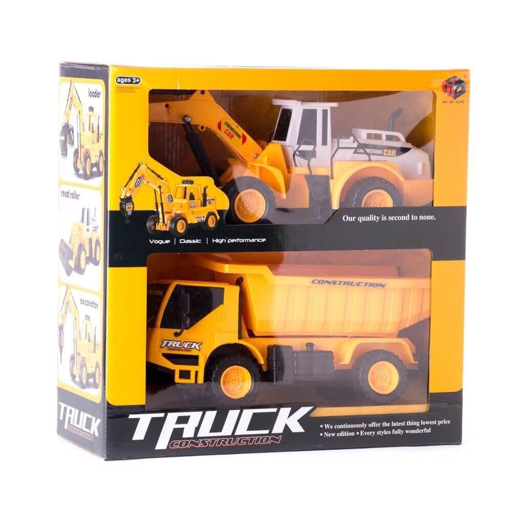 Набір іграшкових іннерційних машинок спецтехніки 9868-28