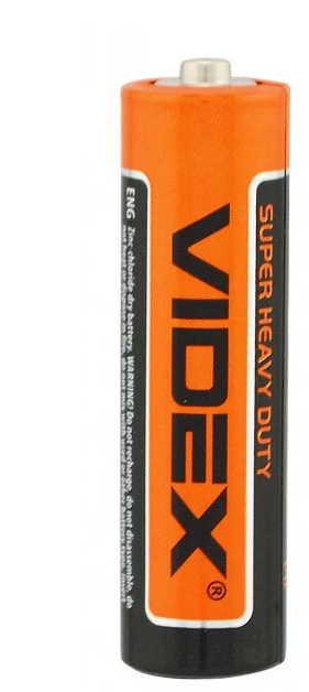 Батарейка Videx AA сольова 1,5 В 1 шт. (55809)